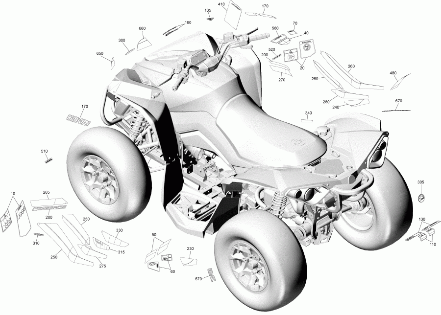  Renegade 1000R EFI, 2018 -  Renegade Xxc