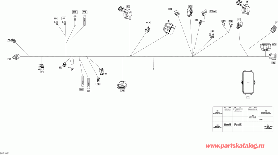 ���������� Bombardier - Main ���� �������� 710004898 Except Std