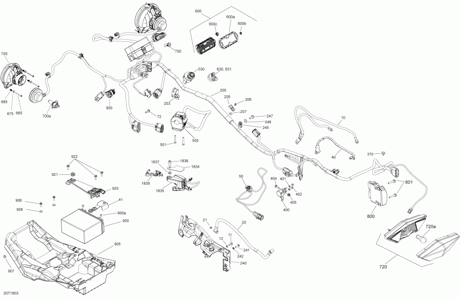 ATV   001 - Outlander 450 EFI - International - European Communities, 2019 -  Outlander 450 Efi Pro Ec