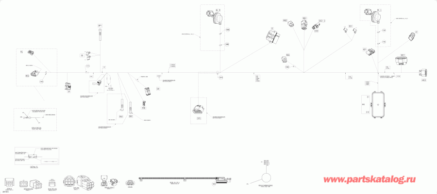 BRP 001 - Outlander 450 EFI - International - European Communities, 2019 ������ - Main ���� �������� 710006173