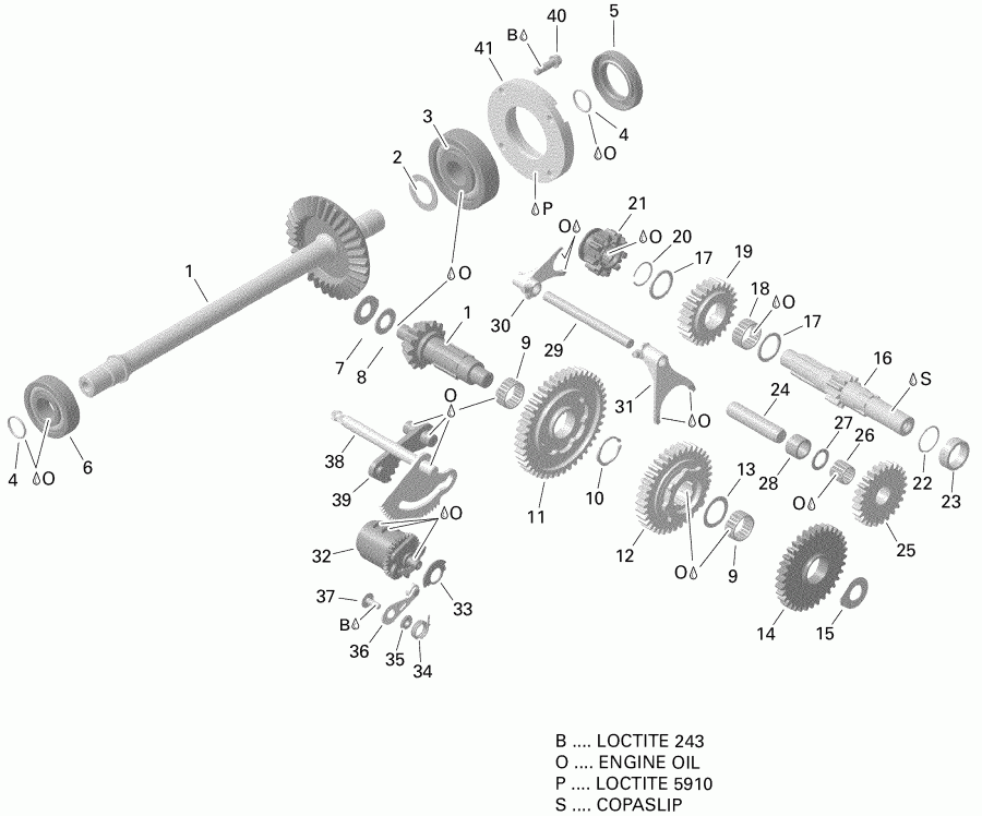 001 - Outlander 450 EFI - North America, 2019 ������ - �������� Box � Components
