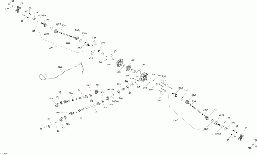 ���������� - Rear Drive Outlander 450 Efi