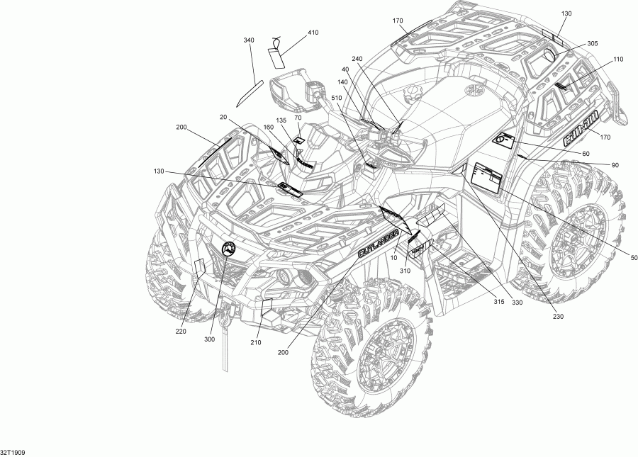 ATV Bombardier -  Std