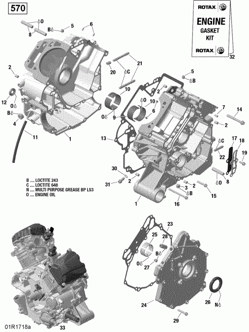   001 - Renegade 570 EFI - International, 2019 -   570 Efi