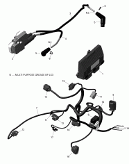 10-     Electronic Module Version 3 (10- Engine Harness And Electronic Module Version 3)