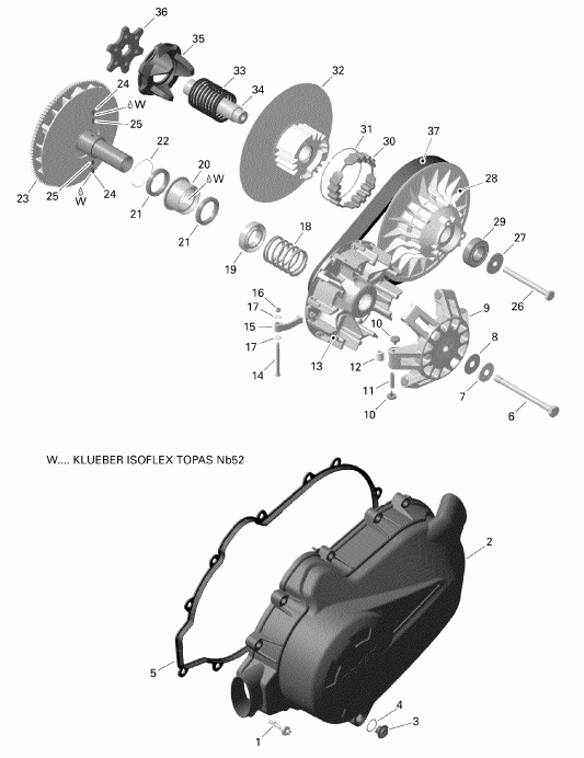 ATV   003 - Outlander MAX 450 EFI - North America, 2019 - 