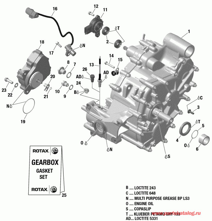 ������������ Bombardier 003 - Outlander MAX 650 EFI - T3, 2019 - Gear Box And Components 420686214 Pro Nordic