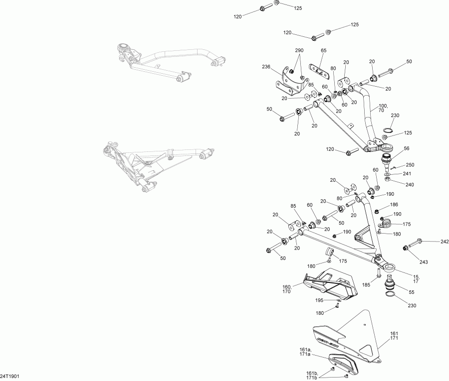  Bombardier  004 - Outlander MAX 6X6 - 450 EFI - T3, 2019 -  