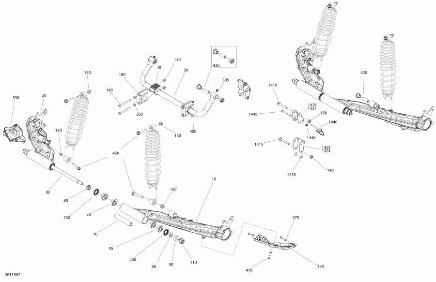    006 - Outlander MAX 6X6 - 1000 EFI - T3, 2019 -   Outlander 6x6