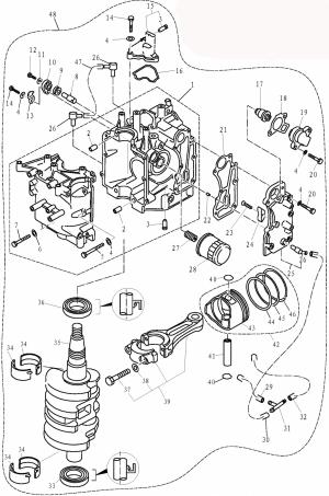    ( ) (Power Head Assy)