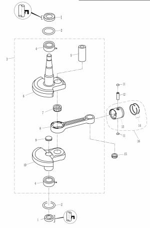     (Crankshaft / Piston)