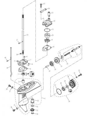       (Gear Case Assy)