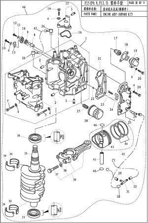 ENGINE ASSY (REPARE KIT)