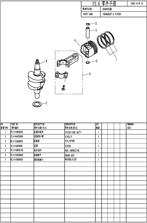 CRANKSHAFT & PISTON (  )