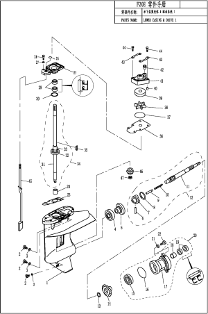 LOWER CASING DRIVER 1 (  DRIVER 1)