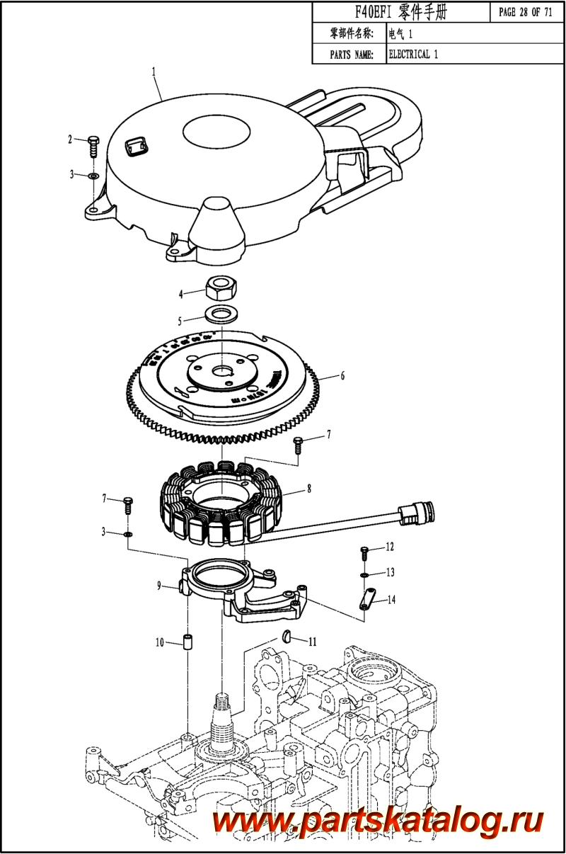   ,   , Parsun,  F40 EFI ELECTRIC 1