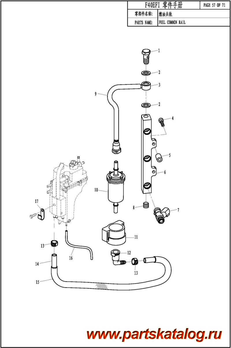  ,   , Parsun,  F40 EFI FUEL COMMON RAIL