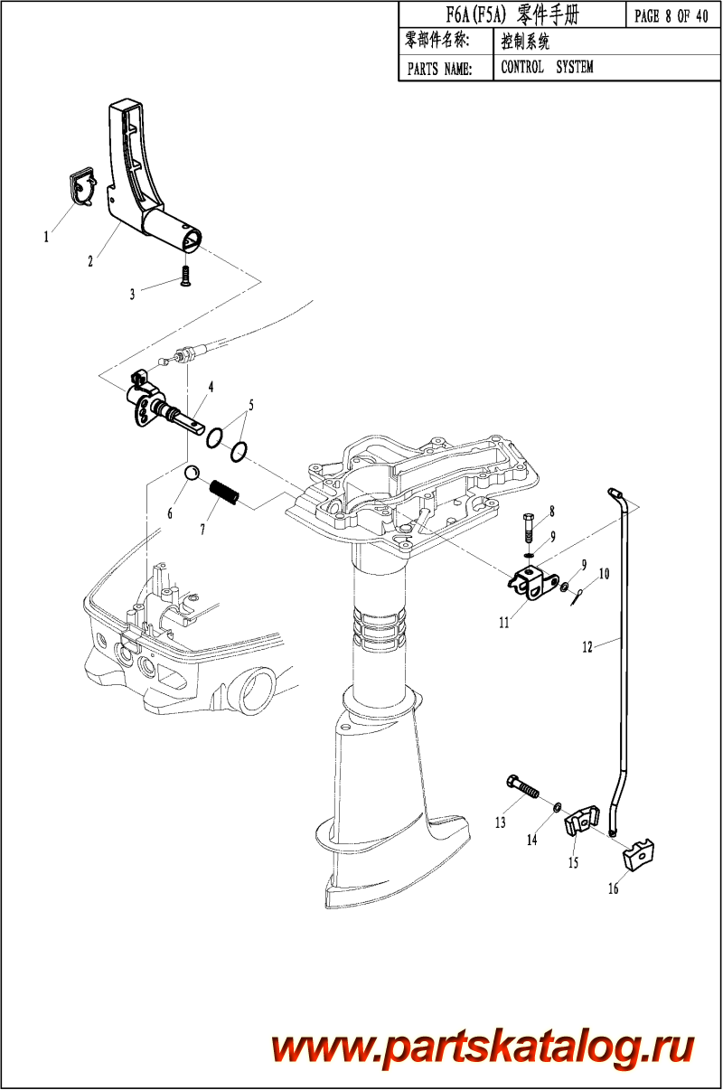  ,   , Parsun,  F5A CONTROL SYSTEM -  SYSTEM