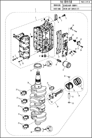 ENGINE ASSY (REPAIR KIT) (  ())