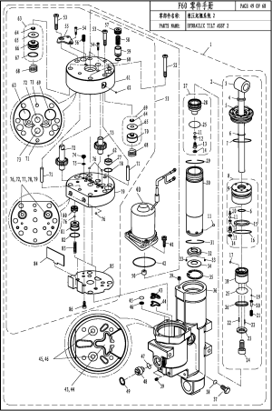 HYDRAULIC TILT ASSY 2 (    2)