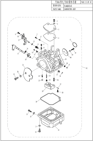 CARBURETOR ASSY (  )