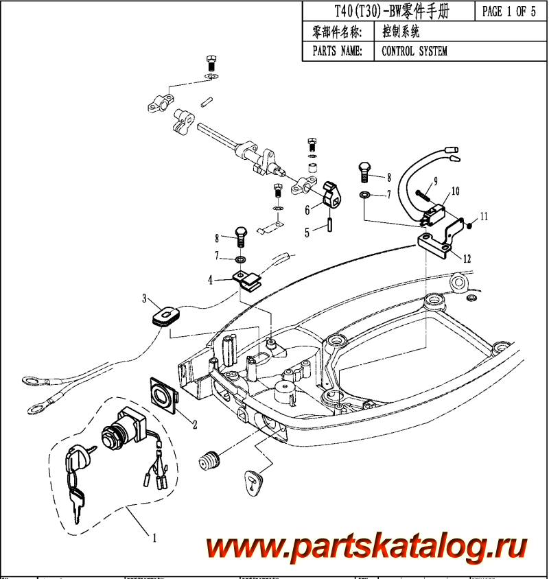  ,   , Parsun,  T40 T40BW  SYSTEM