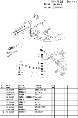 LINK ROD ASSY (   )