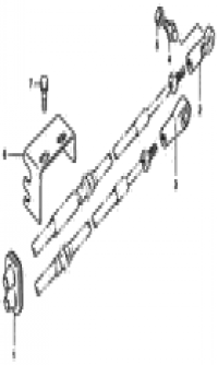 Remocon cable holder (   )