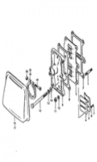 Inlet case - reed valve ( case -  )