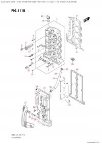 111B - Cylinder Head (Df100B) (111B -    (Df100B))