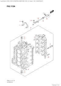 113A - Cylinder Block (113A -  )