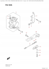 163A - Throttle Body  (Df70A,Df80A,Df90A,Df100B) (163A -   (Df70A, Df80A, Df90A, Df100B))