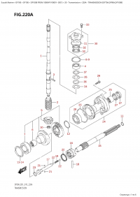 220A - Transmission (Df70A,Df90A,Df100B) (220A -  (Df70A, Df90A, Df100B))