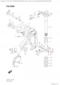 336A - Swivel Bracket  (Df70A,Df90A,Df100B) (336A -   (Df70A, Df90A, Df100B))