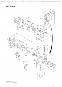 518A - Opt:concealed  Remocon (2) (Df70A,Df80A,Df90A,Df100B) (518A - �����: ������������� ����������, ������� ��������� (2) (Df70A, Df80A, Df90A, Df100B))