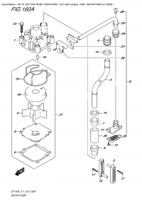 160A  -  Water Pump (E11)(E03) (160A -   (E11) (E03))