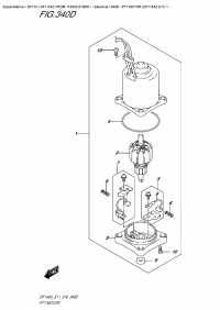 340D  -  Ptt  Motor  (Df115Az  E11) (340D -   (Df115Az E11))