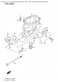 405D  -  Drive  Shaft  Housing (Df115Az  E01) (405D -    (Df115Az E01))