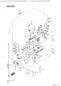 322C - Harness (Df140At,Df140Az) (322C -   (Df140At, Df140Az))