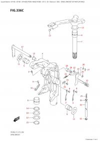 336C - Swivel Bracket (Df140At,Df140Az) (336C -   (Df140At, Df140Az))