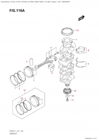 116A - Crankshaft (116A - )