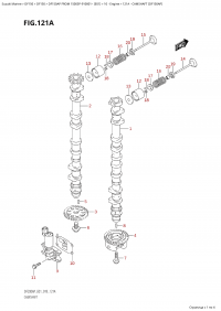 121A - Camshaft (Df150Ap) (121A -   (Df150Ap))