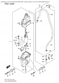 143A  -  Fuel  Vapor Separator  (E01) (143A -    (E01))