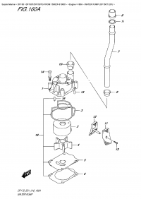 160A  -  Water Pump (Df150T  E01) (160A -   (Df150T E01))
