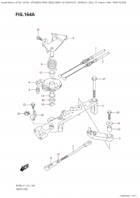 164A -  Throttle  Rod (164A -  )