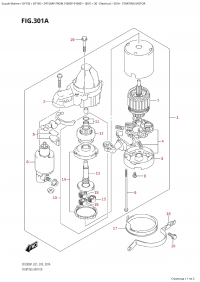 301A - Starting Motor (301A -  )