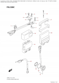 326C  -  Ptt  Switch / Engine (326C -   / )