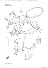 410A - Side Cover (Df150Ap,Df175Ap) (410A -   (Df150Ap, Df175Ap))