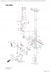 336A - Swivel Bracket  ((Df9.9B,Df15A,Df20A):P01) (336A - ���������� ��������� ( (Df9.9B, Df15A, Df20A) : P01))