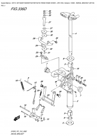 336D - Swivel Bracket  (Df15A  P01) (336D -   (Df15A P01))